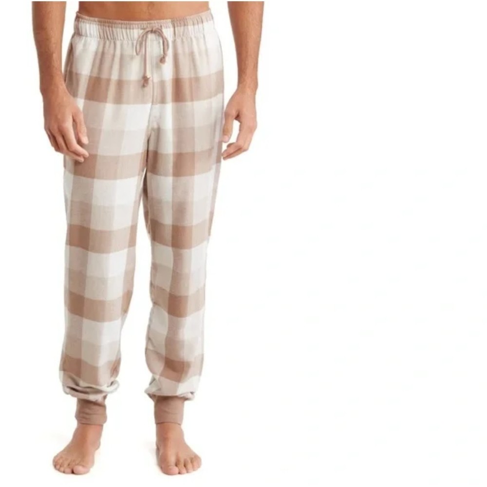 ABOUND PLAID LOUNGEPANTS/JOGGERS - XXL